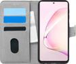 Microsonic Samsung Galaxy Note 10 Lite Kılıf Fabric Book Wallet Gri