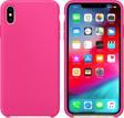 Microsonic Apple iPhone XS Max Kılıf Liquid Lansman Silikon Pitaya
