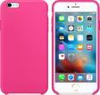 Microsonic Apple iPhone 6S Kılıf Liquid Lansman Silikon Pitaya