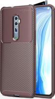 Microsonic Oppo Reno 10X Zoom Kılıf Legion Series Kahverengi