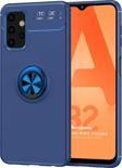 Microsonic Samsung Galaxy A32 5G Kılıf Kickstand Ring Holder Lacivert