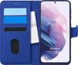 Microsonic Samsung Galaxy S21 Kılıf Fabric Book Wallet Lacivert