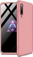 Microsonic Xiaomi Mi 9 SE Kılıf Double Dip 360 Protective Rose Gold