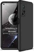 Microsonic Xiaomi Mi 10T Pro Kılıf Double Dip 360 Protective Siyah