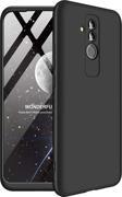 Microsonic Huawei Mate 20 Lite Kılıf Double Dip 360 Protective Siyah