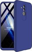 Microsonic Huawei Mate 20 Lite Kılıf Double Dip 360 Protective Lacivert