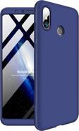 Microsonic Xiaomi Mi A2 (Mi 6X) Kılıf Double Dip 360 Protective Lacivert