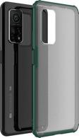 Microsonic Xiaomi Mi 10T Kılıf Frosted Frame Yeşil