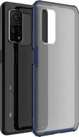 Microsonic Xiaomi Mi 10T Kılıf Frosted Frame Lacivert