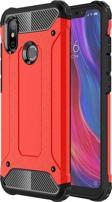 Microsonic Xiaomi Mi A2 (Mi 6X) Kılıf Rugged Armor Kırmızı
