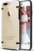 Microsonic Hybrid Transparant iPhone 8 Plus Kılıf Siyah