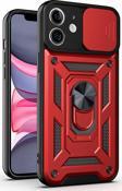 Microsonic Apple iPhone 11 Kılıf Impact Resistant Kırmızı