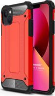 Microsonic Apple iPhone 13 Kılıf Rugged Armor Kırmızı