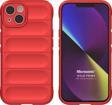 Microsonic Apple iPhone 14 Kılıf Oslo Prime Kırmızı