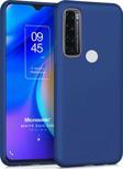 Microsonic Matte Silicone TCL 20 SE Kılıf Lacivert