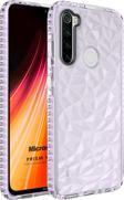 Microsonic Xiaomi Redmi Note 8 Kılıf Prism Hybrid Mor
