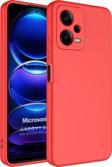Microsonic Xiaomi Redmi Note 12 Kılıf Groovy Soft Kırmızı