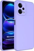 Microsonic Xiaomi Redmi Note 12 Kılıf Groovy Soft Lila
