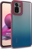 Microsonic Xiaomi Redmi Note 10 Kılıf Bright Planet Kırmızı