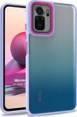 Microsonic Xiaomi Redmi Note 10 Kılıf Bright Planet Lila