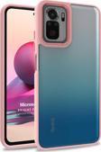 Microsonic Xiaomi Redmi Note 10 Kılıf Bright Planet Rose Gold