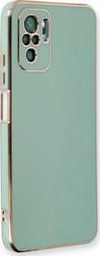 Microsonic Xiaomi Redmi Note 10 Kılıf Olive Plated Yeşil