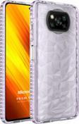 Microsonic Xiaomi Poco X3 NFC Kılıf Prism Hybrid Mor