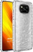 Microsonic Xiaomi Poco X3 NFC Kılıf Prism Hybrid Şeffaf