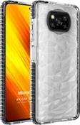 Microsonic Xiaomi Poco X3 NFC Kılıf Prism Hybrid Siyah