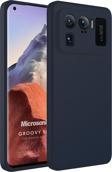 Microsonic Xiaomi Mi 11 Ultra Kılıf Groovy Soft Lacivert
