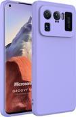 Microsonic Xiaomi Mi 11 Ultra Kılıf Groovy Soft Lila