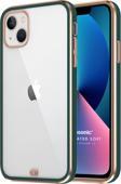 Microsonic Apple iPhone 13 Kılıf Laser Plated Soft Koyu Yeşil