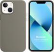 Microsonic Apple iPhone 13 Kılıf Liquid Lansman Silikon Gri