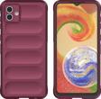Microsonic Samsung Galaxy A04e Kılıf Oslo Prime Bordo
