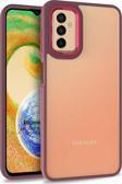 Microsonic Samsung Galaxy A04S Kılıf Bright Planet Kırmızı