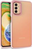 Microsonic Samsung Galaxy A04S Kılıf Bright Planet Rose Gold