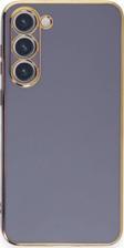 Microsonic Samsung Galaxy S23 Plus Kılıf Olive Plated Lavanta Grisi