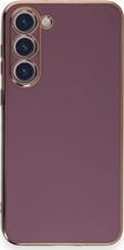 Microsonic Samsung Galaxy S23 Plus Kılıf Olive Plated Lila