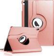 Microsonic Apple iPad 10.Nesil 10.9`` (A2696-A2757-A2777) 360 Rotating Stand Deri Rose Gold