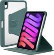 Microsonic Apple iPad Mini 6 2021 Kılıf (A2567-A2568-A2569) Regal Folio Koyu Yeşil