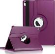 Microsonic Apple iPad Mini 6 2021 (A2567-A2568-A2569) Kılıf 360 Dönerli Stand Deri Mor