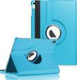 Microsonic Apple iPad Mini 6 2021 (A2567-A2568-A2569) Kılıf 360 Dönerli Stand Deri Mavi