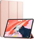 Microsonic Apple iPad Pro 12.9'' 2021 5. Nesil Kılıf Slim Translucent Back Smart Cover Rose Gold