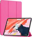 Microsonic Apple iPad Pro 12.9'' 2021 5. Nesil Kılıf (A2378-A2461-A2379-A2462) Slim Translucent Back Smart Cover Pembe