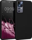 Microsonic Matte Silicone Xiaomi Mi 12T Kılıf Siyah