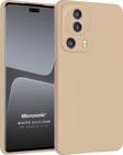 Microsonic Matte Silicone Xiaomi Mi 13 Lite Kılıf Gold