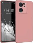 Microsonic Matte Silicone Xiaomi Mi 13T Pro Kılıf Rose Gold