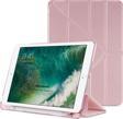 Microsonic Apple iPad 9.7 2017 Kılıf (A1822-A1823) Origami Pencil Rose Gold