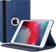 Microsonic Apple iPad Mini 5 7.9'' 2019 (A2133-A2124-A2125-A2126) Kılıf 360 Rotating Stand Deri Lacivert