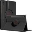 Microsonic Samsung Galaxy Tab S9 X710 Kılıf 360 Rotating Stand Deri Siyah